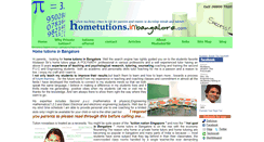 Desktop Screenshot of hometutions.inbangalore.com